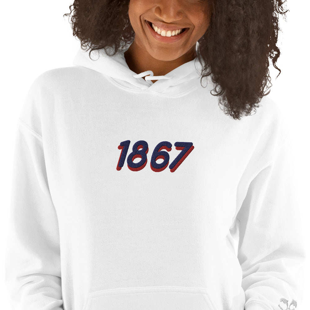 Howard University 1867 Unisex Hoodie