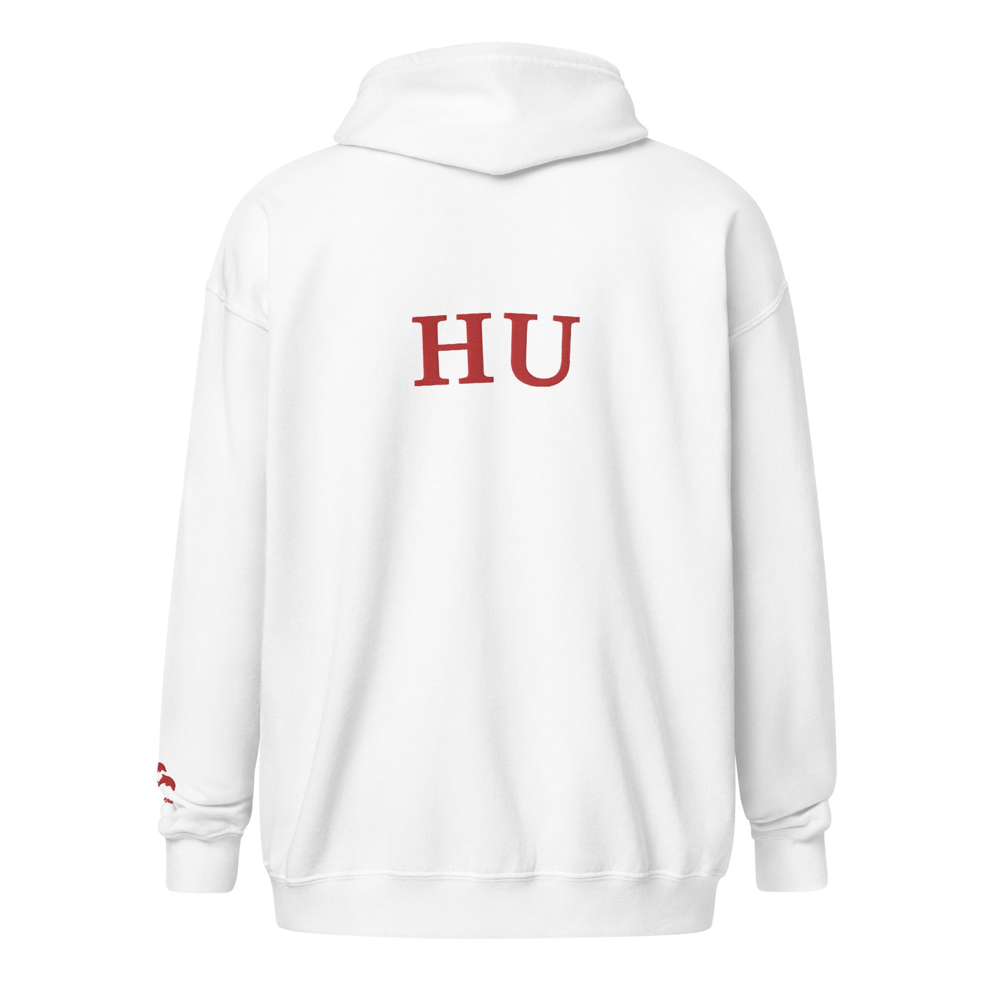 Howard University Unisex heavy blend zip hoodie