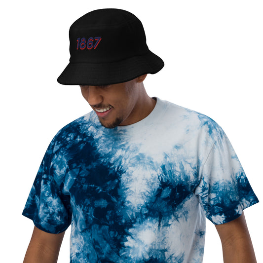 Howard University Unstructured terry cloth bucket hat