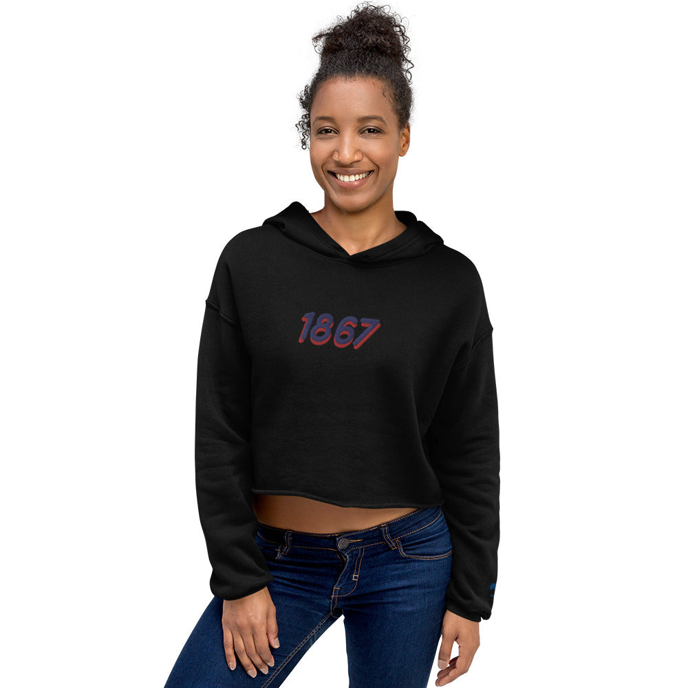 Howard University Crop Hoodie