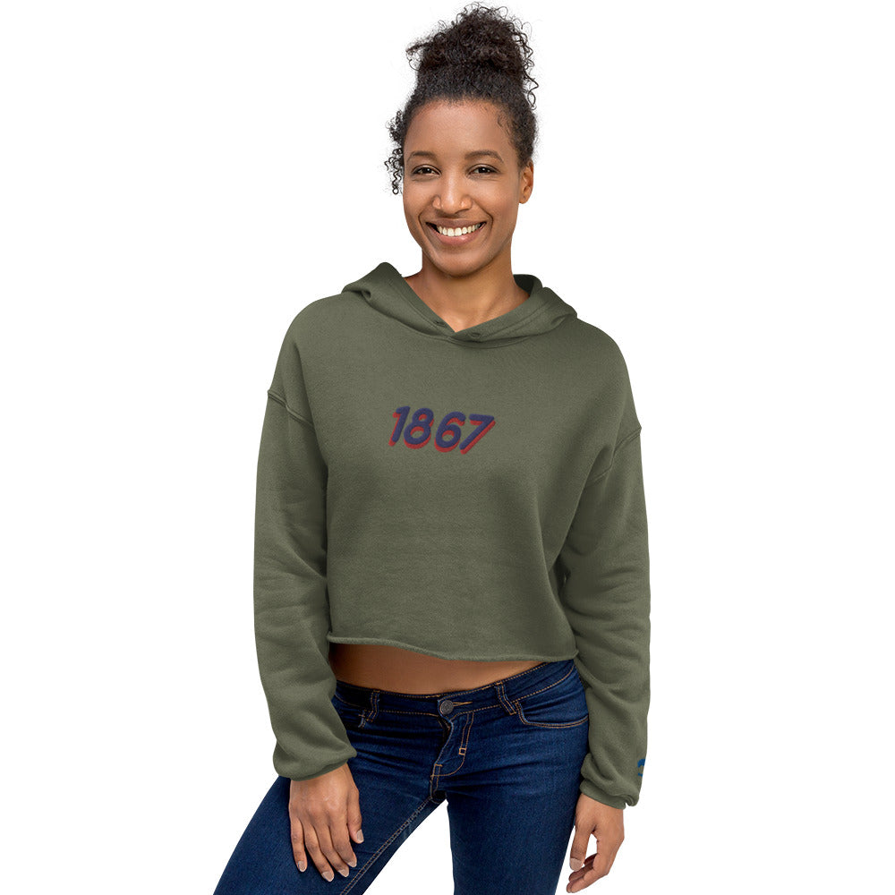 Howard University Crop Hoodie