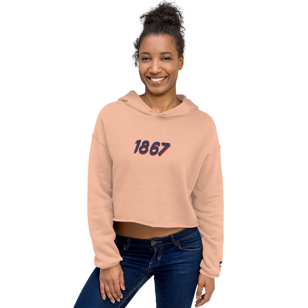 Howard University Crop Hoodie