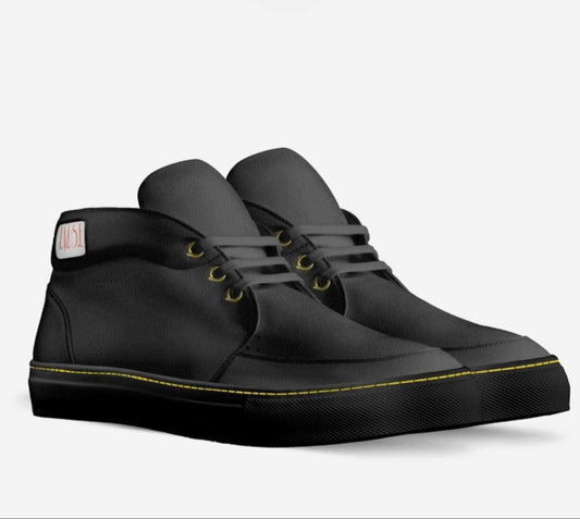 Unisex Black Derby