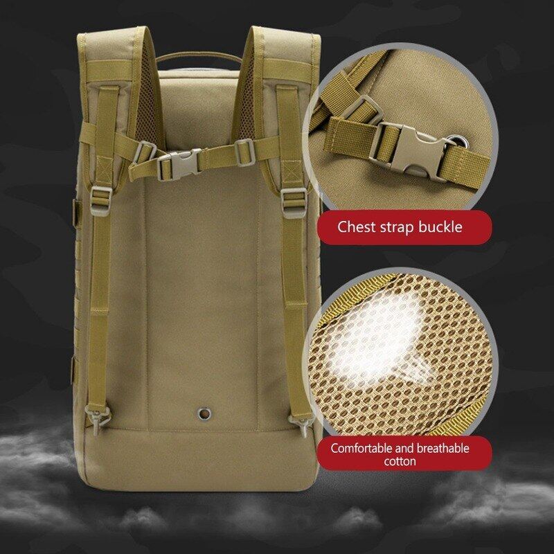 Large Capacity Man Army Tactical Backpacks Military Assault Bags